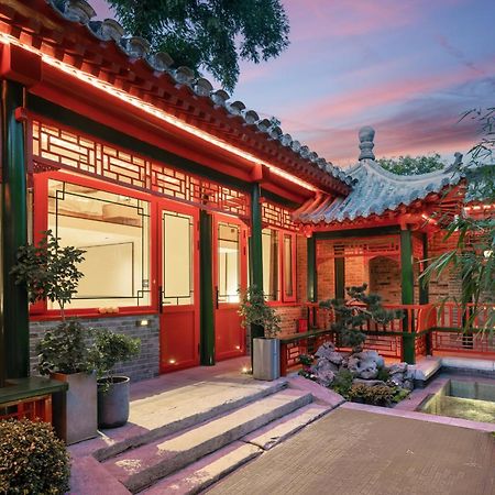 Xinxiang Yayuan Beijing Sihe Courtyard With Sky Garden Terrace Near Tiananmen Square Forbidden City Wangfujing Pedestrian Street And The Subway Ngoại thất bức ảnh