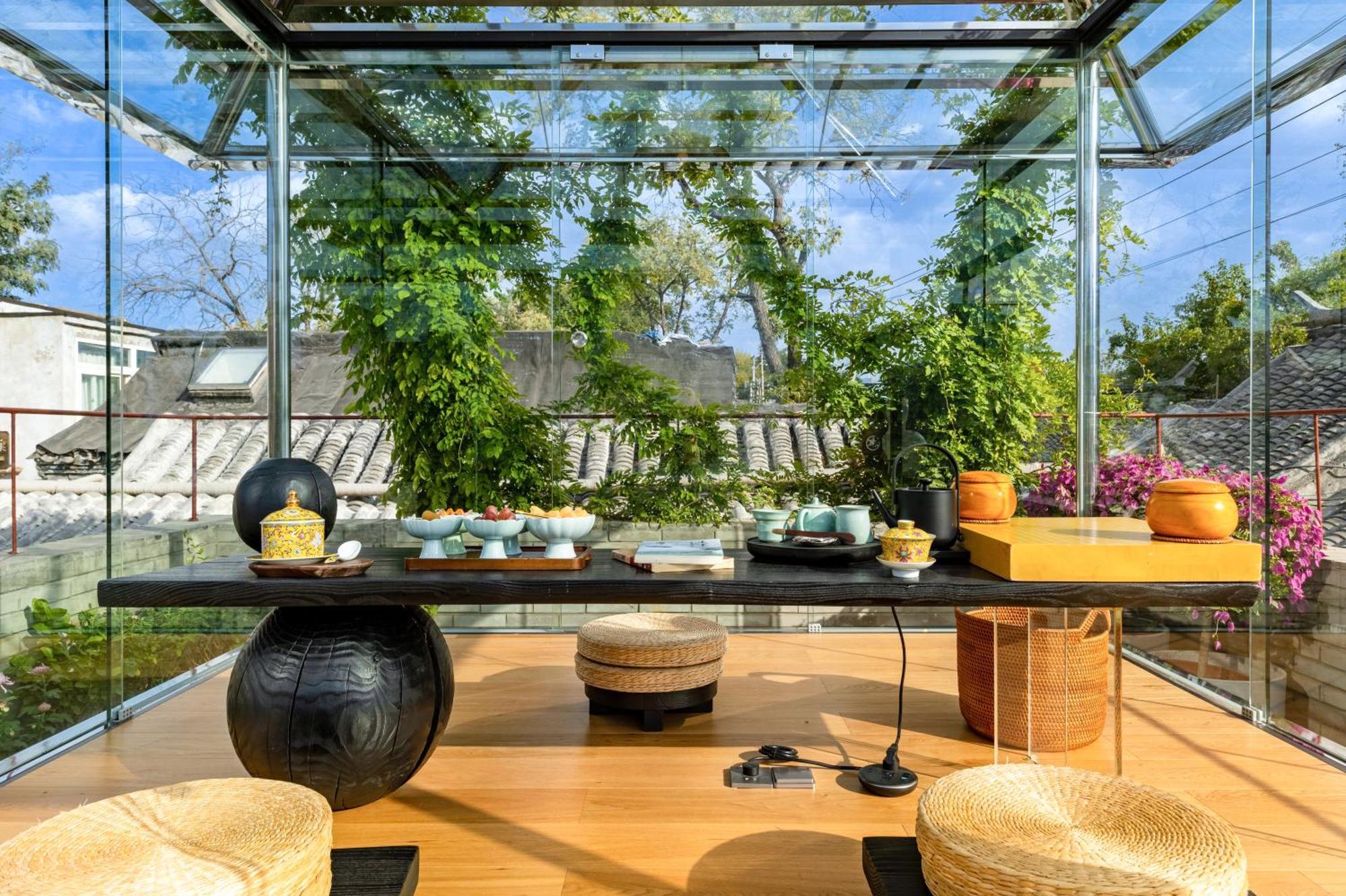 Xinxiang Yayuan Beijing Sihe Courtyard With Sky Garden Terrace Near Tiananmen Square Forbidden City Wangfujing Pedestrian Street And The Subway Ngoại thất bức ảnh
