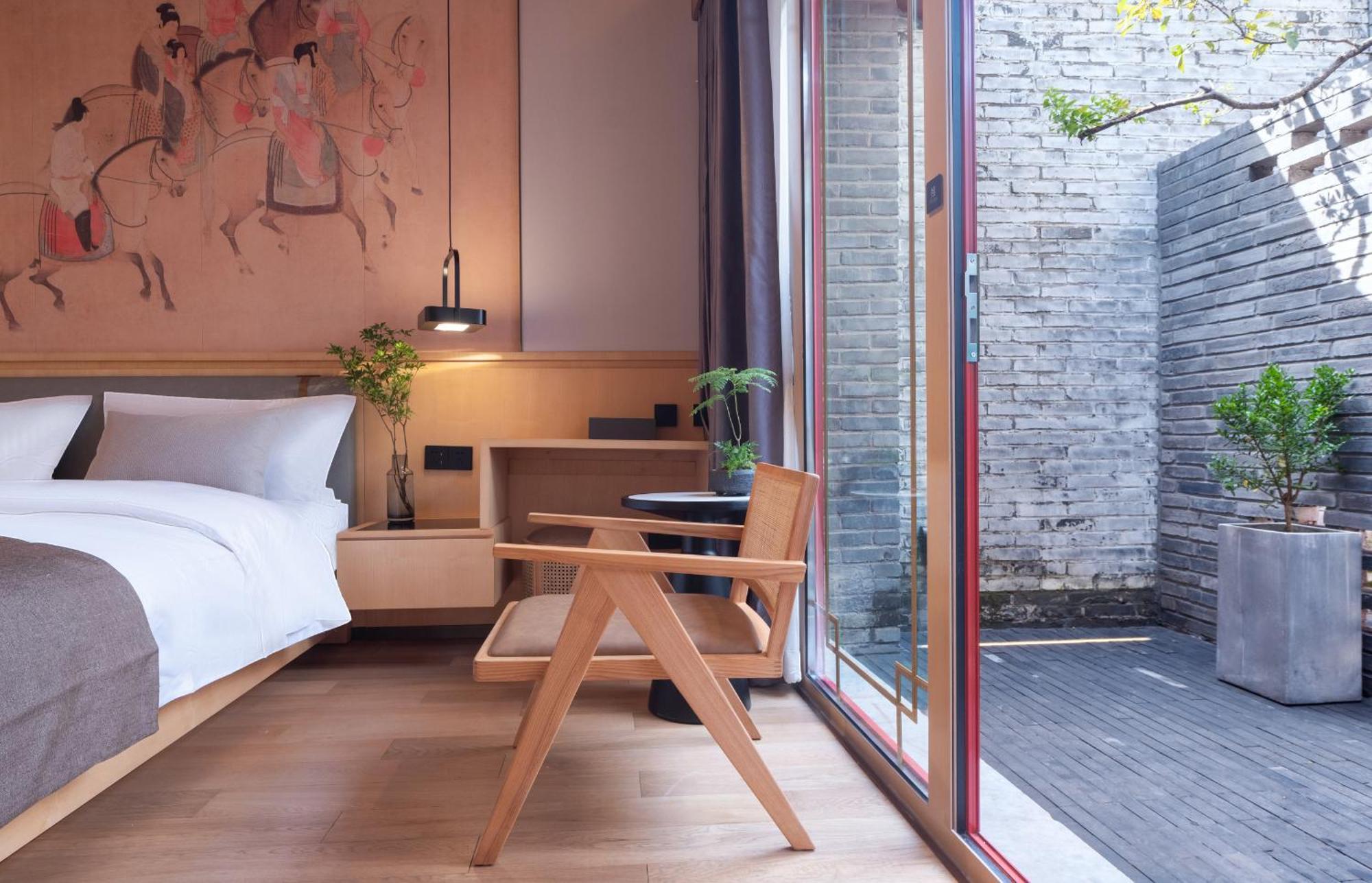 Xinxiang Yayuan Beijing Sihe Courtyard With Sky Garden Terrace Near Tiananmen Square Forbidden City Wangfujing Pedestrian Street And The Subway Ngoại thất bức ảnh