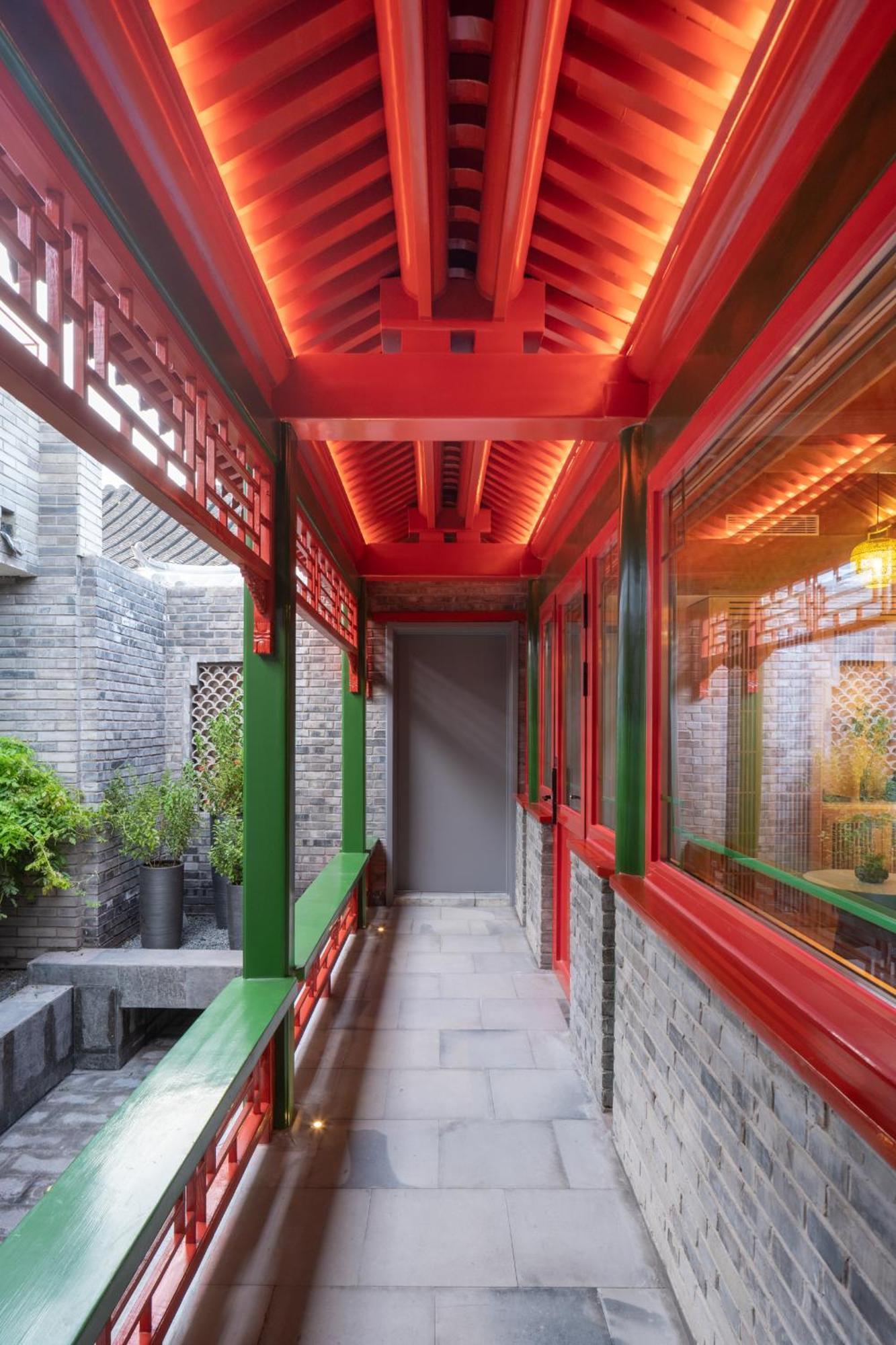 Xinxiang Yayuan Beijing Sihe Courtyard With Sky Garden Terrace Near Tiananmen Square Forbidden City Wangfujing Pedestrian Street And The Subway Ngoại thất bức ảnh