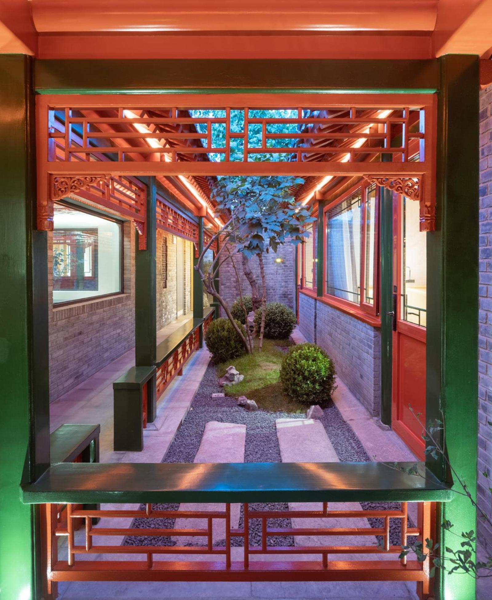 Xinxiang Yayuan Beijing Sihe Courtyard With Sky Garden Terrace Near Tiananmen Square Forbidden City Wangfujing Pedestrian Street And The Subway Ngoại thất bức ảnh