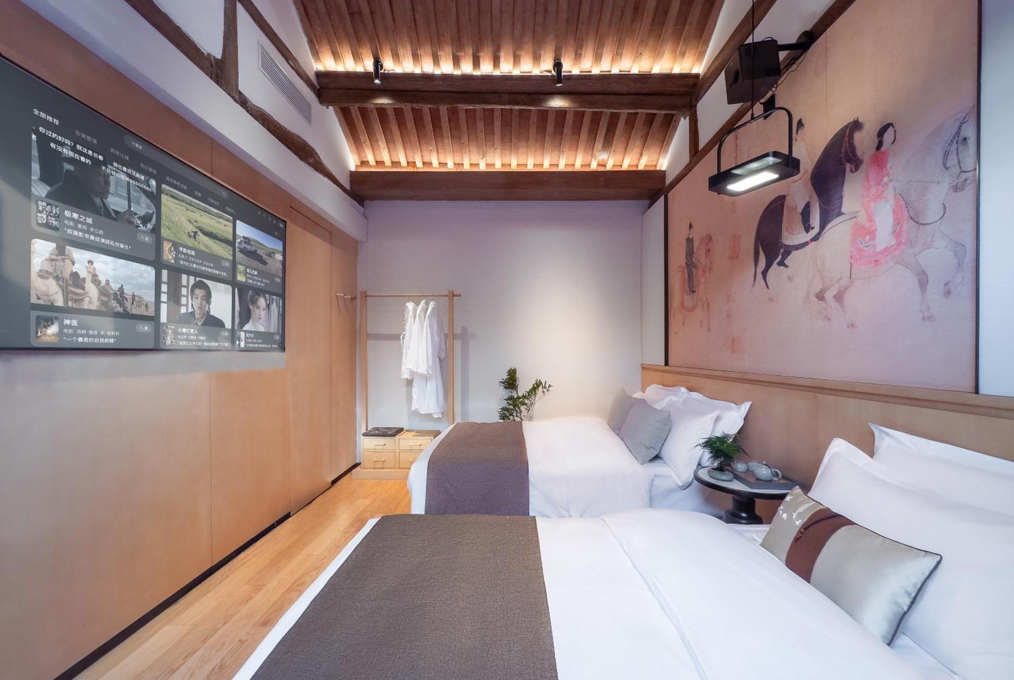 Xinxiang Yayuan Beijing Sihe Courtyard With Sky Garden Terrace Near Tiananmen Square Forbidden City Wangfujing Pedestrian Street And The Subway Ngoại thất bức ảnh